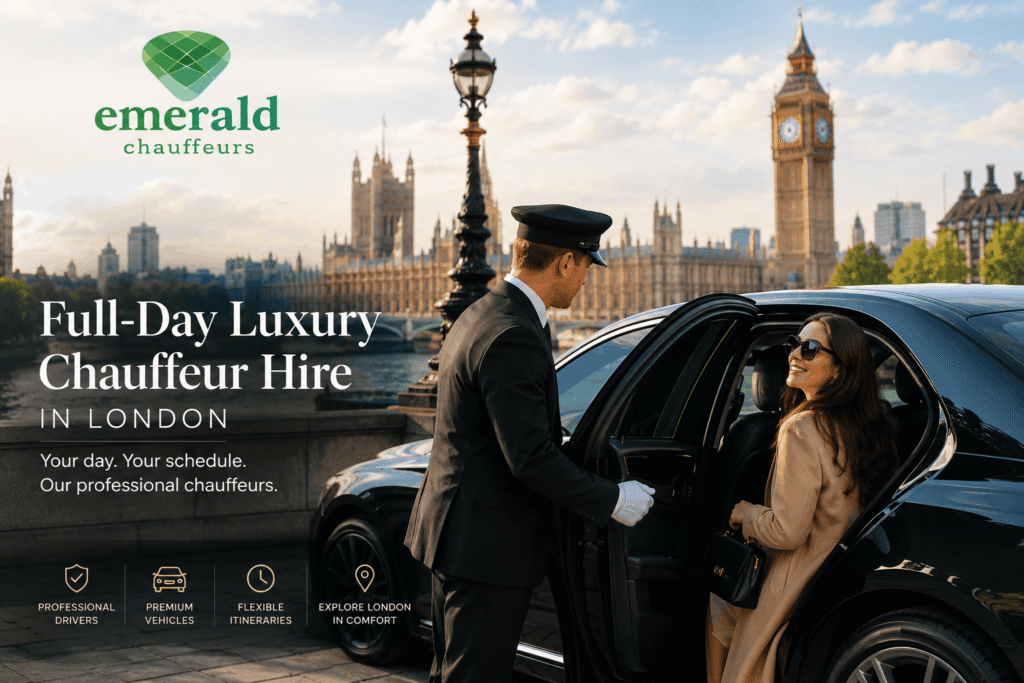 Full-Day Luxury Chauffeur Hire in London
